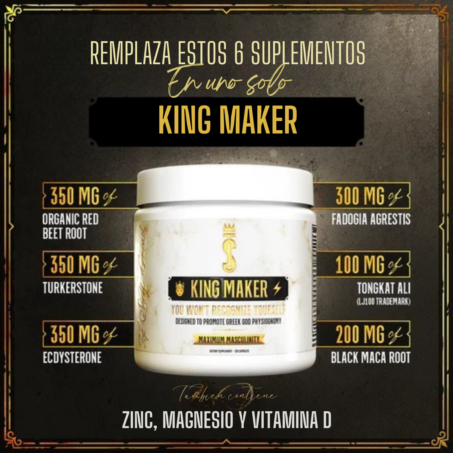 K1NGS MAKER POWER! LLEVA TU RENDIMIENTO A OTRO NIVEL!